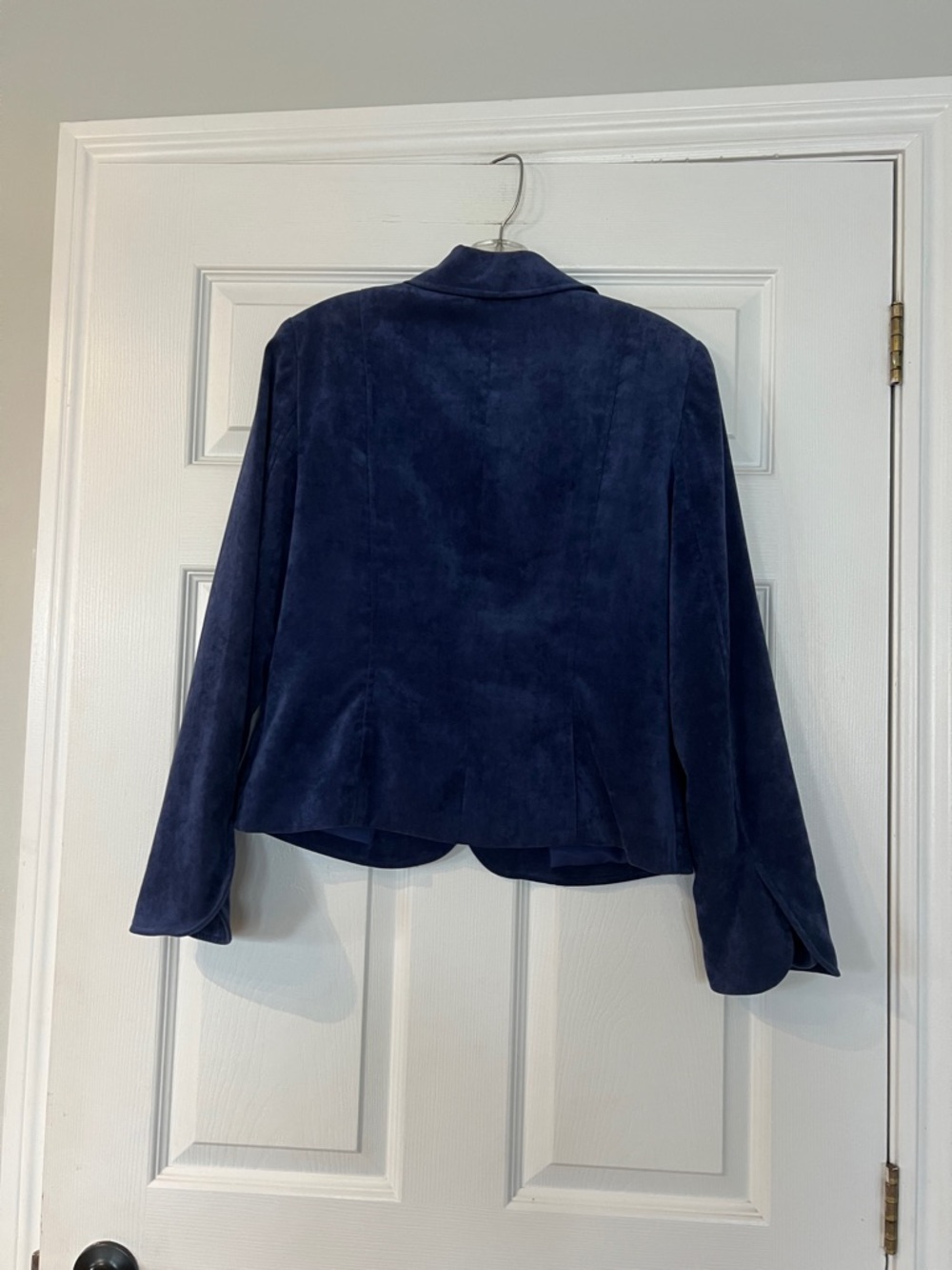 Conrad C Navy Button Blazer - Picture 5 of 6